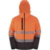 Prof HI-VI (FLUO) SOFTSHELL ORANŽINĖ M. striukė