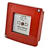 Promet W0-PB D1/2 3X3Y CB 0 C Užrakinamas mygtukas be plaktuko su signalizacija 230V AC 3Z 3R 1xLED raudona mirksi raudona W0-PB D1/2 3X3Y CB 0 C