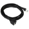 UNITEK Cat 6 STP 8P8C RJ45 Ethernet ilgintuvas M/F 2m C1896BK-2M