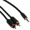 PRZEWÓD C19022BK03 2 x CINCH / Jack TRS 3.5 mm 3 m UNITEK