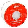 KOAKSINIS KABELIS RG6 TRI Cu CORAB (100m ritė) A klasė