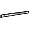 Pulsar RAP-RJ45 ramka RAP-RJ45 Patch Panel Keystone (RJ45), krosownica 24 porty