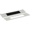 Pulsar RAPD1-G priekinė lentyna 1U universali, 440×300 19” RACK spintelėms, pilka