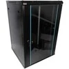 Pulsar RWA1866-B 18U/19” RACK spintelė, montuojama ant sienos, 600x600, juoda