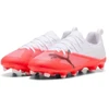 Carruzzo PUMA Ultra 7 Match FG/AG Jr Futbolas Unisekso stiliaus Raudona, Balta