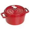 Puodas żeliwny apvalus Staub - Raudona, 2.2 ltr