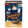 PURINA Felix Sauce Time - wet cat food - 6x40g