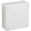 Tuščia ant paviršiaus montuojama dėžutė su 12 įvadų VIPLAST VP-51 Baltas IP55 118x118x46mm 051-01