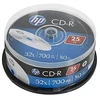 Hewlett Packard (HP) HP CD-R, CRE00015-3, 69311, 25 pak., 700 MB, 52x, 80 min., 12 cm, nespausdinama, torto dėžutė, duomenų archyvavimui