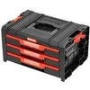 Q-Brick Įrankių dėžė Qbrick SKRQPROD3B2CZAPG003; su 3 stalčiais