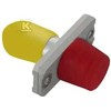 Qoltec Optinio pluošto adapteris FC/UPC - ST/UPC Simplex Singlemode