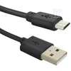 Qoltec USB kabelis USB-A – USB-B 0,25 m juodas (50497)