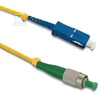 Qoltec FC/APC – SC/UPC šviesolaidinis pataisos laidas | Vienmodis | 9/125 | G652D | Simplex | 15m
