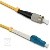 Qoltec FC/UPC – LC/UPC šviesolaidinis pataisos laidas | Vienmodis | 9/125 | G652D | Simplex | 15m
