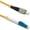 Qoltec FC/UPC – LC/UPC šviesolaidinis pataisos laidas | Vienmodis | 9/125 | G652D | Simplex | 10m