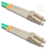 Patchcord „Qoltec“ šviesolaidinis jungiamasis laidas LC/UPC - LC/UPC | Daugiamodis | 50/125 | OM3 | Dvipusis | 10 m