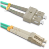 QOLTEC 54350 Qoltec Optic Patchcord LC/UPC - SC/UPC Multimode 50/125 OM4 Duplex 3m