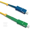 Qoltec SC/APC – SC/UPC šviesolaidinis pataisos laidas | Vienmodis | 9/125 | G652D | Simplex | 20m
