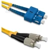 Qoltec SC/UPC – FC/UPC šviesolaidinis pataisos laidas | Vienmodis | 9/125 | G652D | Dvipusis | 3 m