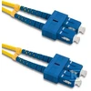 Qoltec SC/UPC šviesolaidinis pataisymo laidas - SC/UPC | Vienmodis | 9/125 | G652D | Dvipusis | 5 m