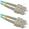 Qoltec Fiber Optic Patchcord SC/UPC - SC/UPC | Daugiarežimas | 50/125 | OM4 | Dvipusis | 2 m