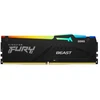 RAM KINGSTON 32GB 5600MHz DDR5 CL40 DIMM rinkinys iš 2 FURY Beast RGB