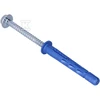 Nailoninis kaištis su varžtu RawlPlug R-FF1-N-10K080; 9,8x80 mm; 7,0x89 mm; SW13/T40; 1 vnt.