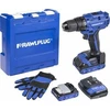 Suktuvas-gręžtuvas RawlPlug R-PDD18-55-M2; 18 V; 2x2,0 Ah akum.