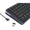 REDRAGON K708-RGB-PRO FLEKACT klaviatūra USB + RF belaidė + Bluetooth Juodas