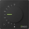 Engo Controls Engo ESIMPLE termostatas su ratuku 230V šildymui/šaldymui juodas