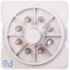 Relpol 804536 Pramoninė relė 2P 10A 24V DC AgNi R15-2012-23-1024-WTLD 804536