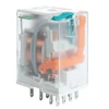 Relpol A00110 Pramoninė relė 4P 24V DC AgNi/Au R4N-2314-23-1024-WTLD A00110