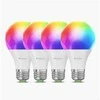 „Nanoleaf Essentials Smart A60“ lemputė „Matter WiFi“ 900 lm, 2700–6500 K, 4 vnt. pakuotė | E27 | 9 W | RGBCW