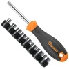 Rinkinys KLUCZY NASADOWYCH Z WKRĘTAKIEM DIY-SW10SET1 BRADAS