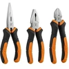 Bradas MASTER GRIP replių rinkinys, 3 dalių, nikeliuotas, „DIY-PL12/1SET“