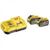 DeWALT DCB118X2 maitinimo rinkinys DCB118 XR 18 V greitasis įkroviklis + 2 x DCB547 9.0 Ah