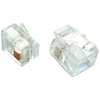 RJ11 telefono kištukas 6P4C (100 vnt. pakuotė) ALANTEC
