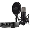 RODE NT1 Signature Juodas + AI-1 Studio Kit MK2 - kompletny komplektas studyjny