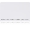 Roger MFC-1 Thin PVC 13,56 MHz MIFARE Ultralight proximity kortelė
