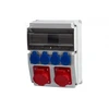 Onnline CAJA16M 4X230+RCD IP44 ONLINE