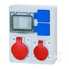 Onnline ITAline SYCYLIA 1x5P 16A 1x5P 32A 2x2P + Z 4 ITALINE moduliai (ITA00116)