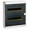 Sabaj System Sabaj Plastikiniai skirstomieji skydai 2x13 moduliai su stiklu (ALFA 26)