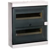 Sabaj System Sabaj Plastikiniai skirstomieji skydai 2x13 moduliai su stiklu (ALFA 26)
