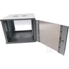 Sabaj KABAMI SPINTELĖ 19" 15U/600 RAL 90 STIKLAS