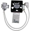 Sabaj Fan 22W 165m3 / h 120x120 su kabeliu 1m ir termostatu 10-60st C (19-0067)