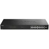 Šakotuvas D-Link DGS-1018P Nie zarządzany Gigabit Ethernet (10/100/1000) Obsługa PoE Juodas