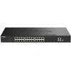 Šakotuvas D-Link 24-Port Gigabit Stackable Smart Managed PoE Switch | D-Link