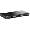 Šakotuvas D-Link 20 Ports SFP + 4X GE/SFP Combo + 4 Ports 10G SFP+ Stackable Smart Switch | D-Link