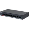 Šakotuvas Dahua CS4010-8GT-110 jungiklis PoE 8xPoE, 2xUpLink, debesų tvarkymas