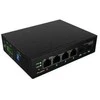 Šakotuvas Lanberg switch light industrial POE 1xBT 3xAT 2xSFP DIN niezarządzalny gigabit ethernet